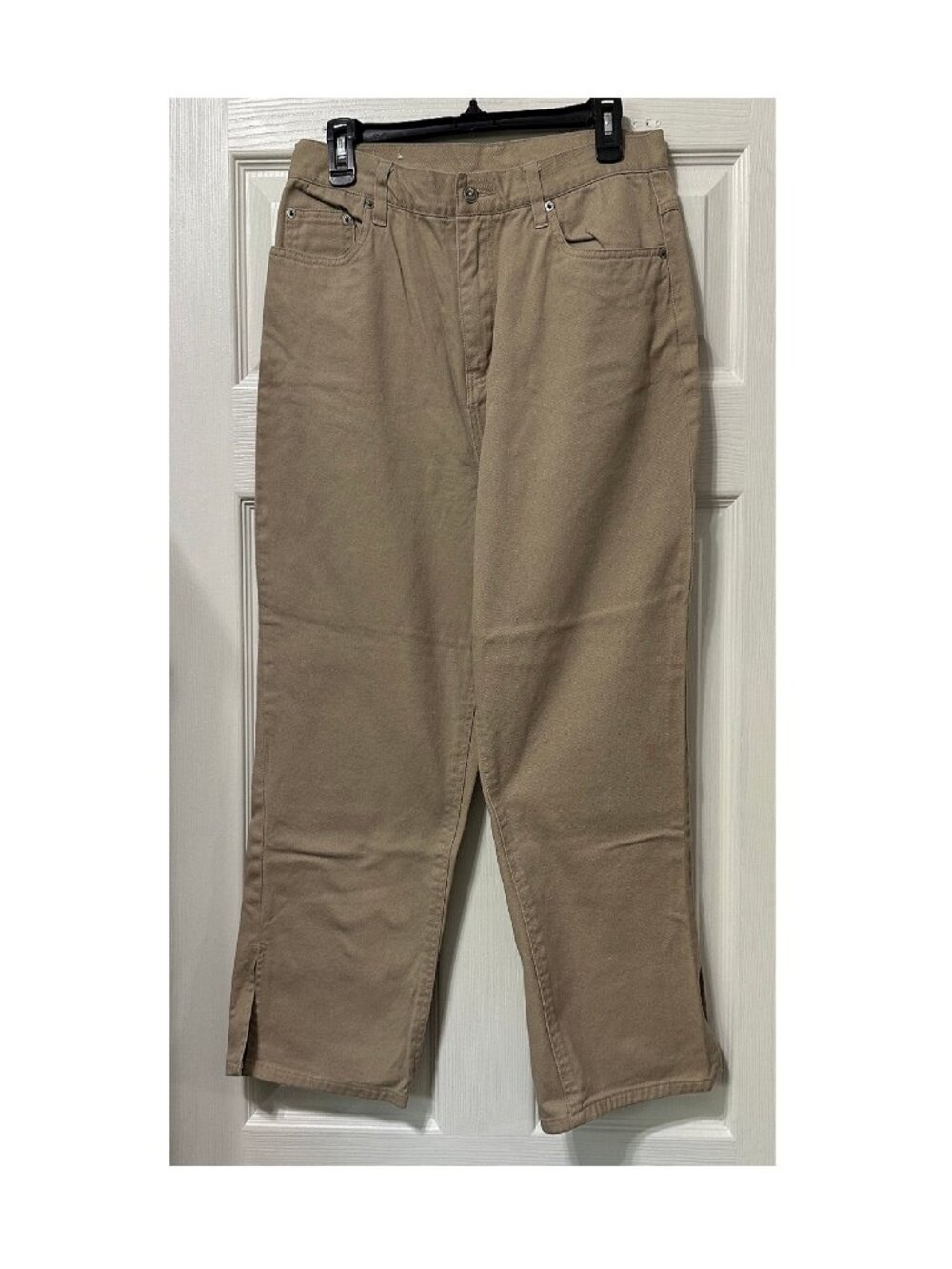 Bill Blass Women's Tan Capri Jeans Size 10